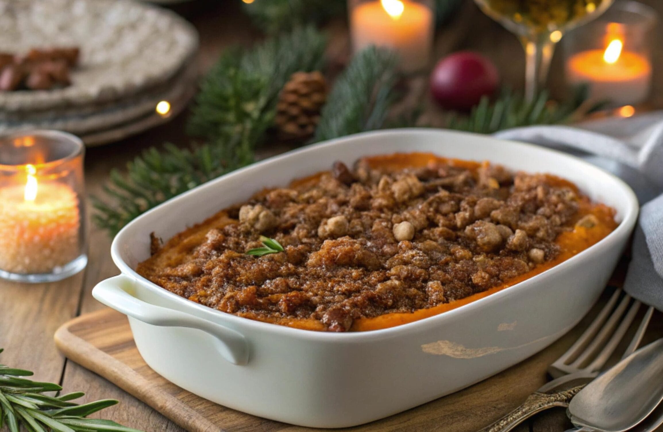 Old Fashioned Sweet Potato Casserole