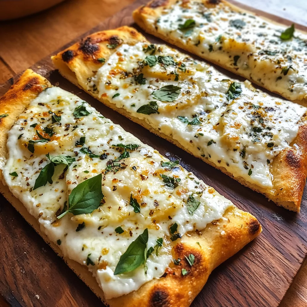 Golden-brown cottage cheese flatbread served on a wooden board, showcasing its soft and fluffy texture, ideal for wraps or dips.