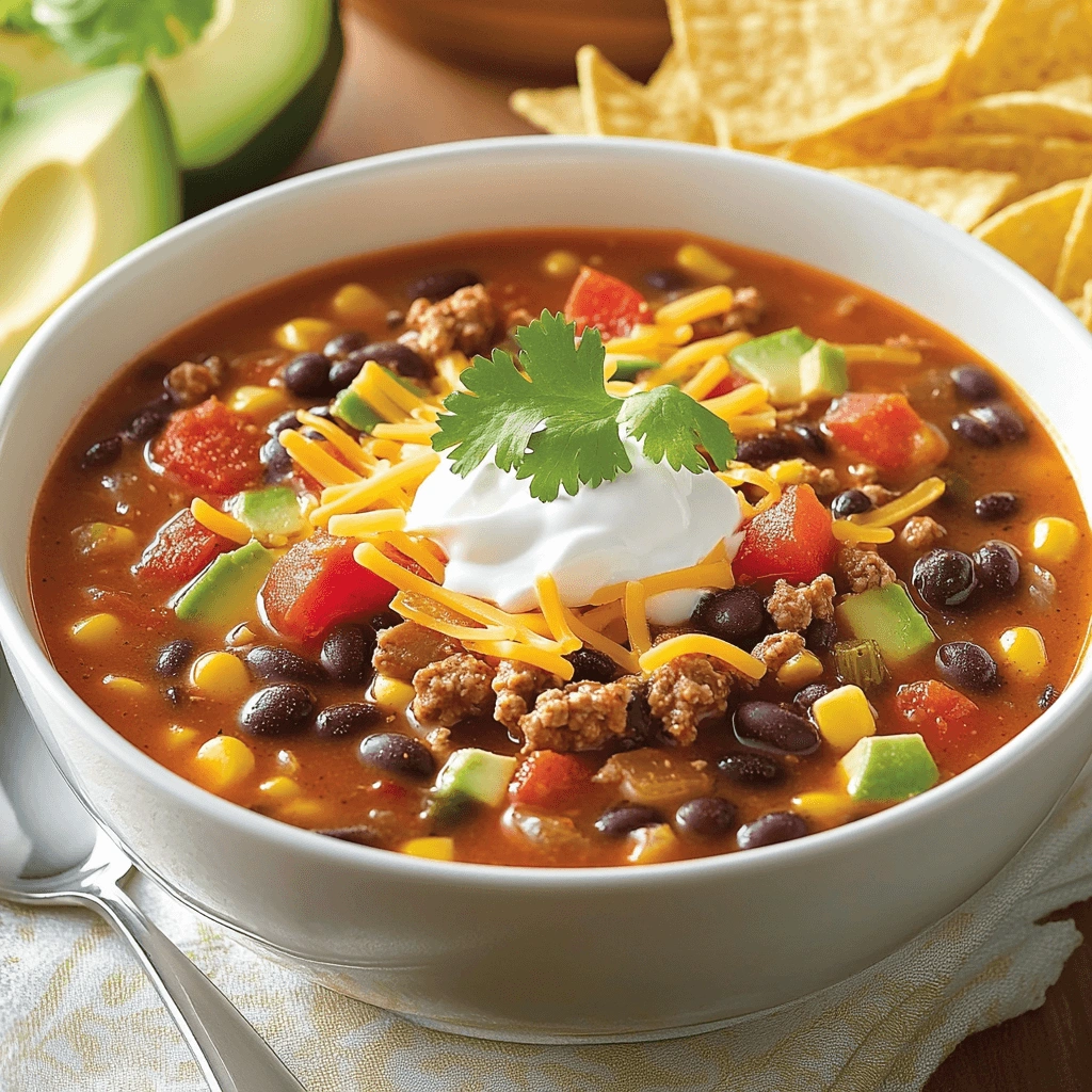 How to Make Taco Soup Thicker