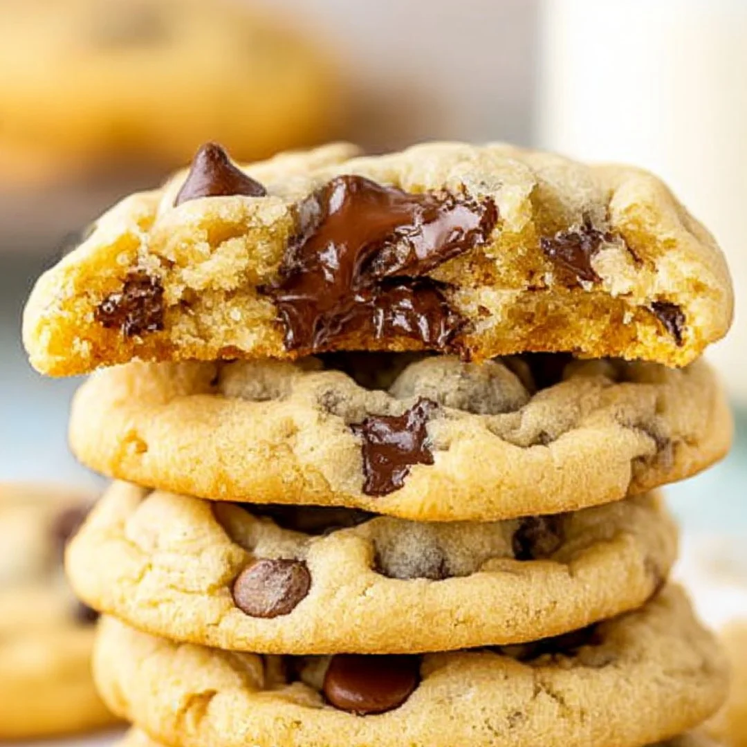 Baking the best homemade chocolate chip cookies fresh from the oven