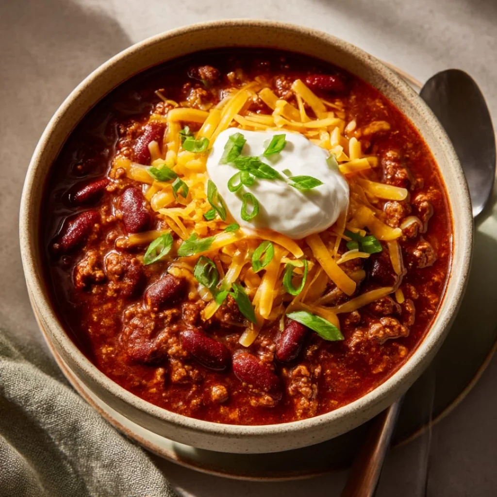 Bowl of delicious tomato soup with a unique twist and fresh ingredients.
