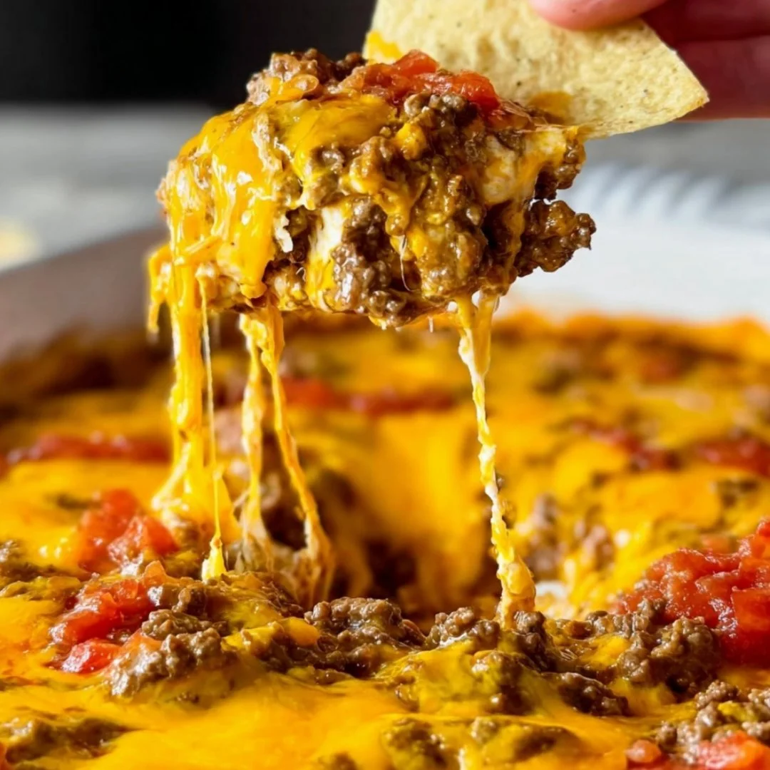 5-Ingredient Football Dip served in a bowl, ready for game day enjoyment.
