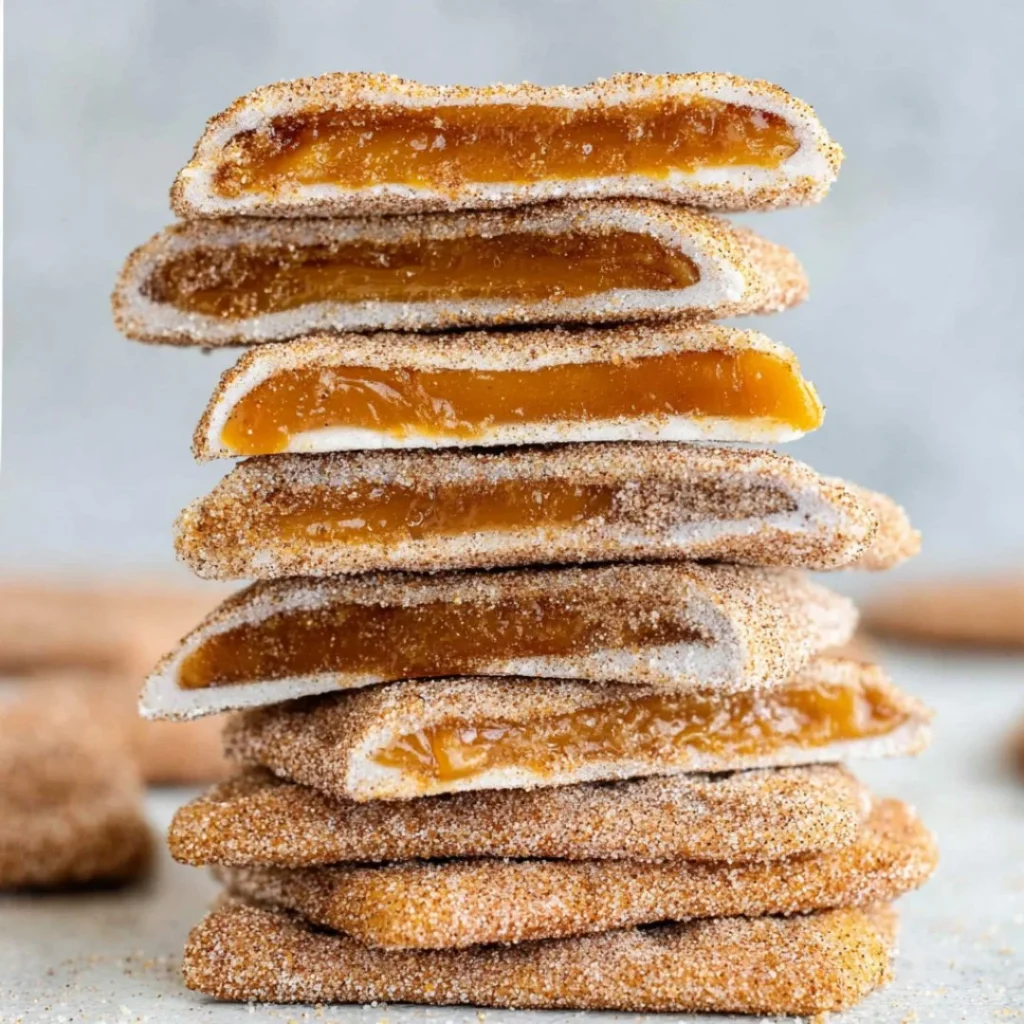 Disneyland inspired churro toffee with crunchy caramel coating