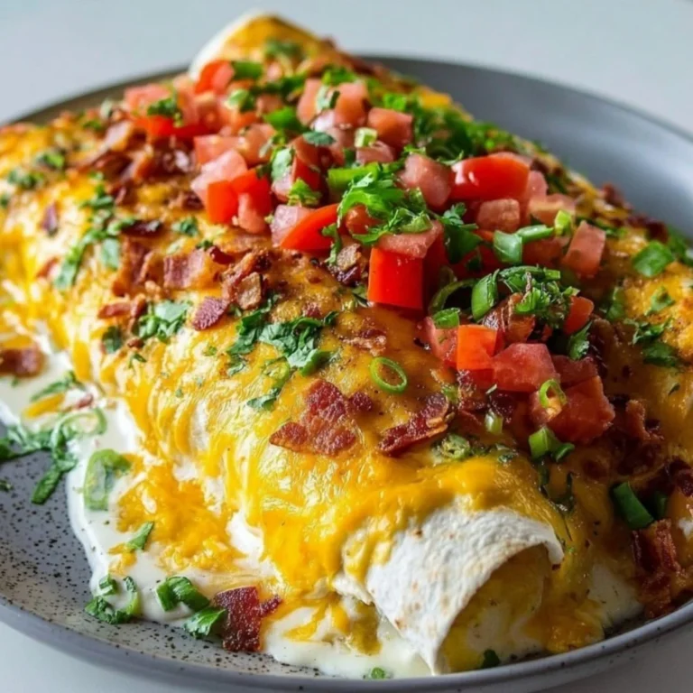 Jalapeño Popper Cheesy Chicken Enchiladas topped with cheese and jalapeños