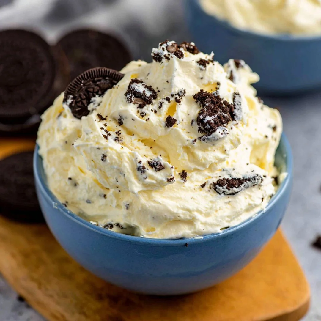 Delicious Oreo Fluff dessert with protein and low carb for healthy indulgence.