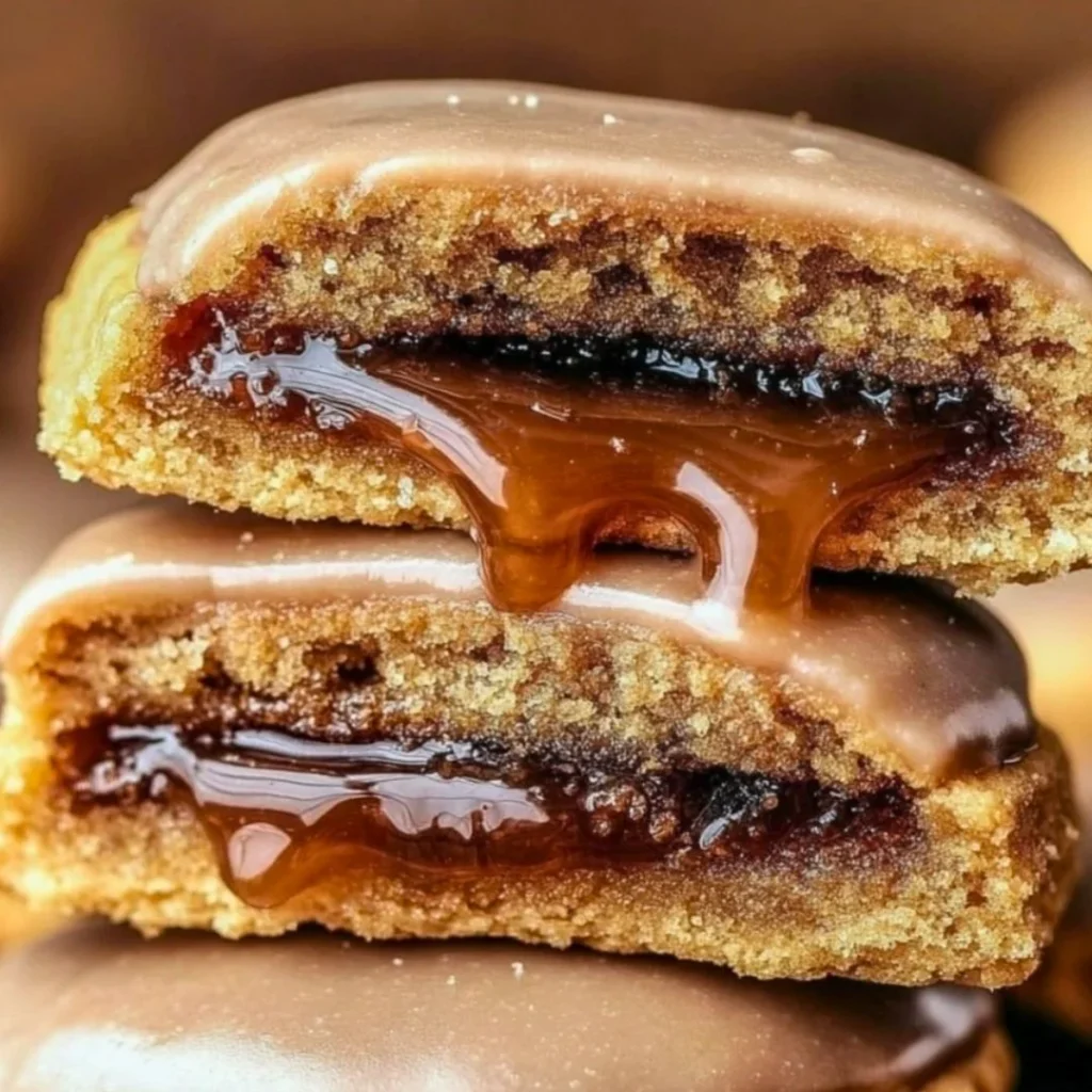 Delicious Brown Sugar Pop Tart Cookies with icing and sprinkles on a plate