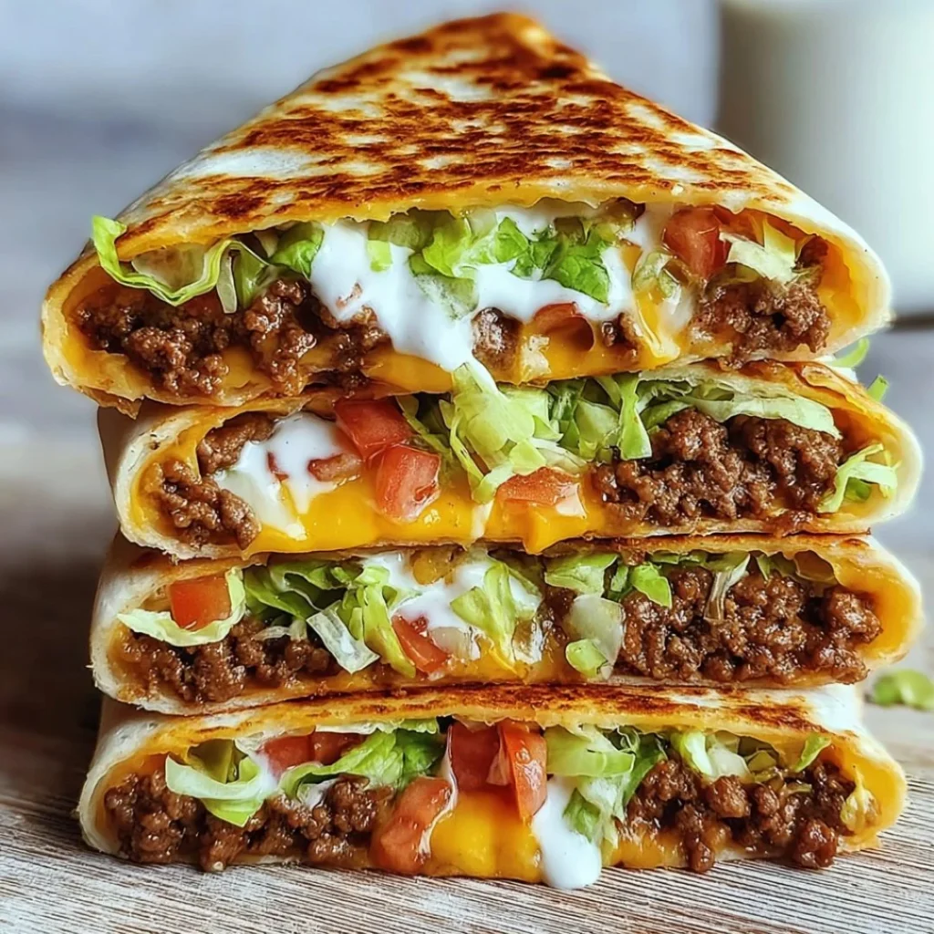 Delicious Keto Crunchwraps ready for a guilt-free meal