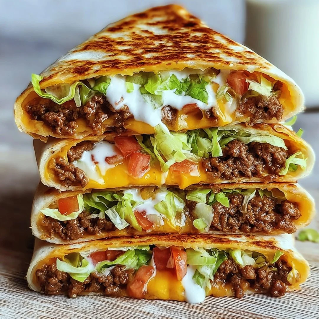 Delicious Keto Crunchwraps ready for a guilt-free meal