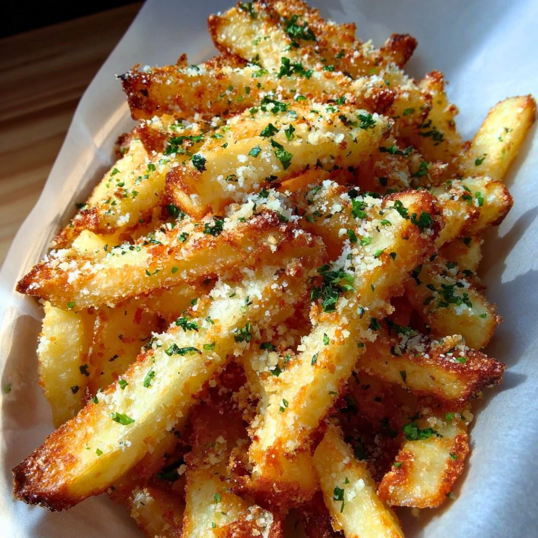 Delicious golden fries with crispy texture served on a plate