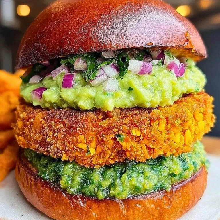 Delicious sweet potato and red lentil patties on a serving plate