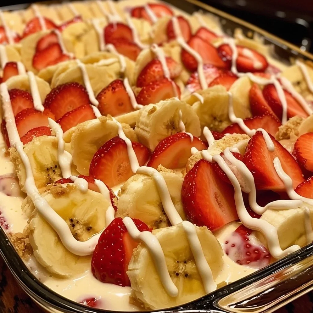 Delicious and creamy homemade banana pudding with layers of bananas and vanilla wafers