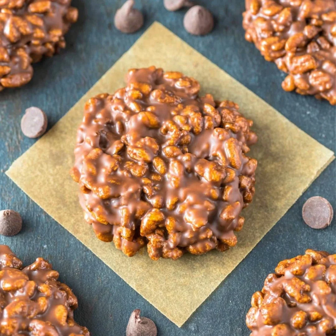 Delicious homemade Star Crunch Cookies made with 5 ingredients.
