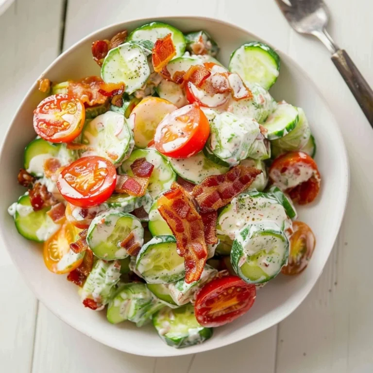 Colorful fresh salad with cucumbers and assorted vegetables