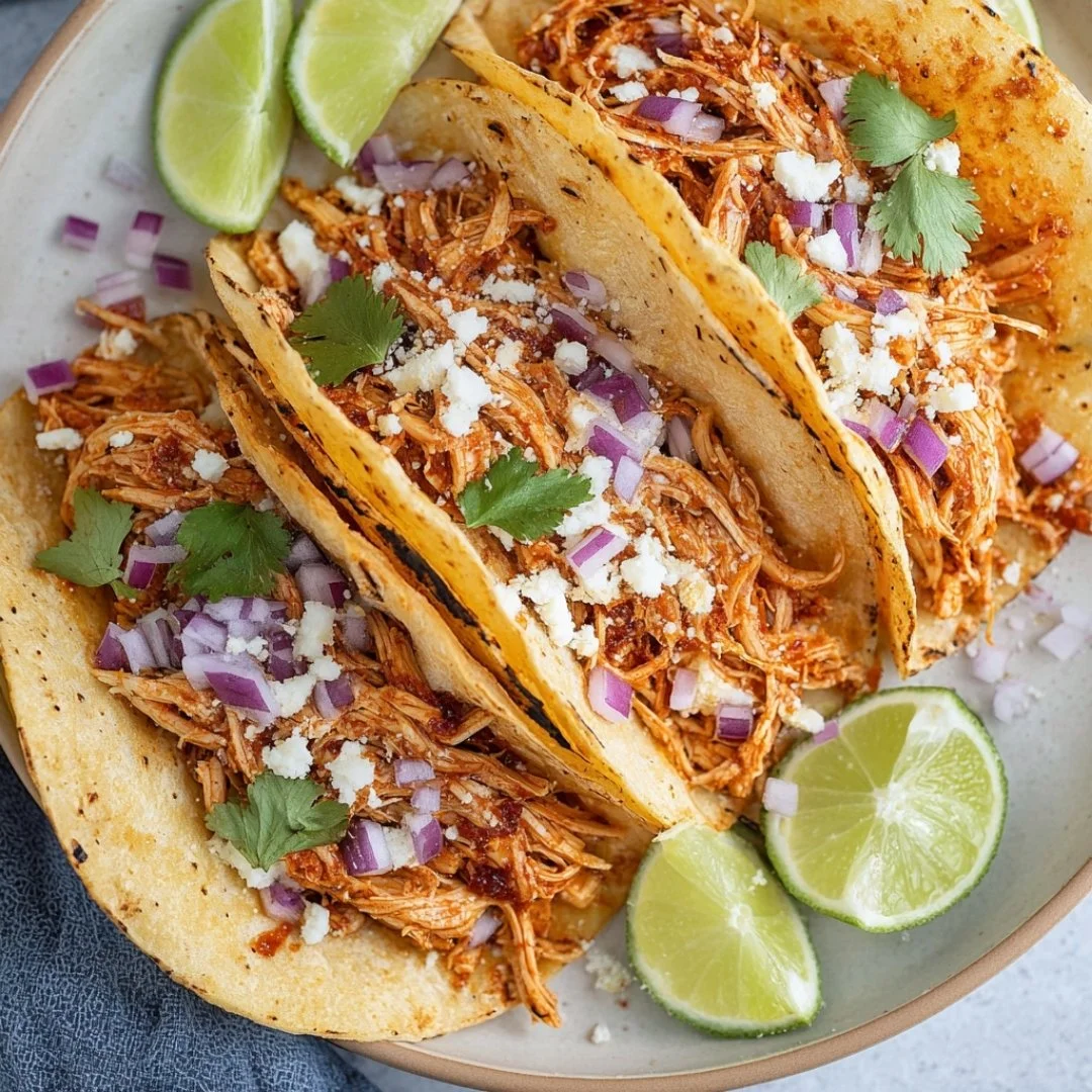 A variety of chicken crockpot recipes displayed on a stylish wooden table.