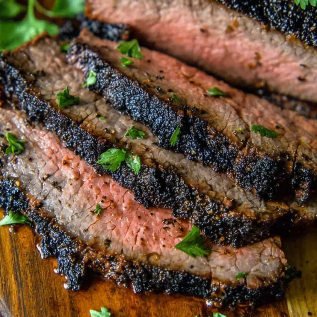 Juicy Tri Tip steak grilled to perfection, served with sides.