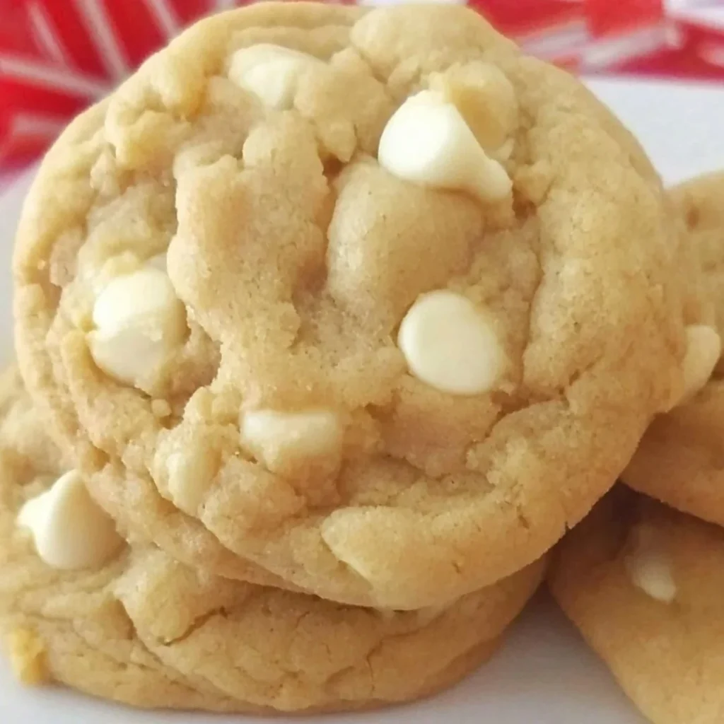 Delicious homemade banana pudding cookies on a plate
