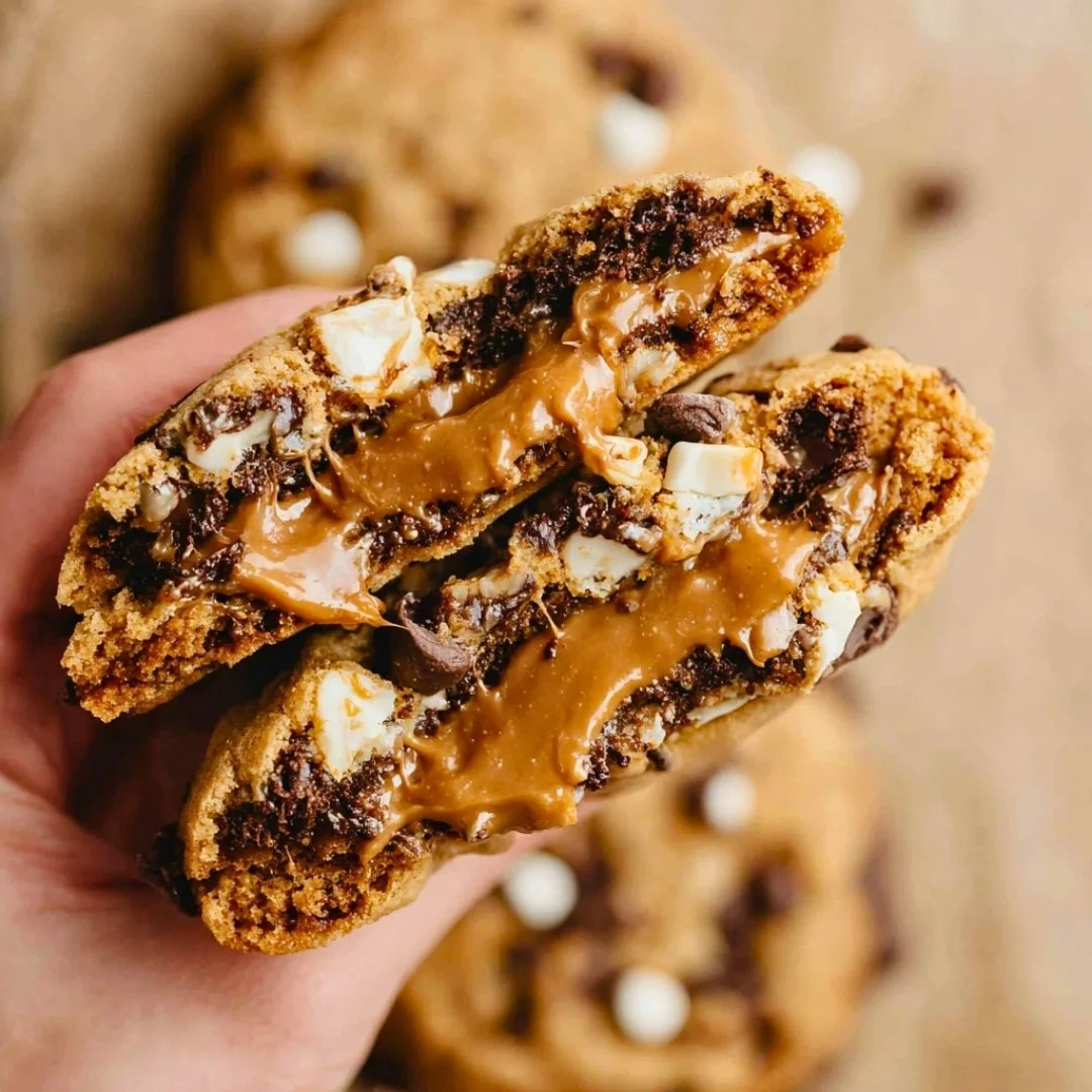 Delicious Biscoff Butter Cookies ready to be enjoyed