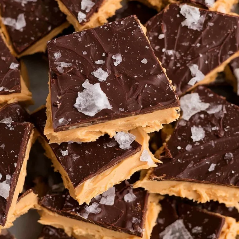 Peanut Butter Bark topped with chocolate and Greek yogurt for a delicious dessert.