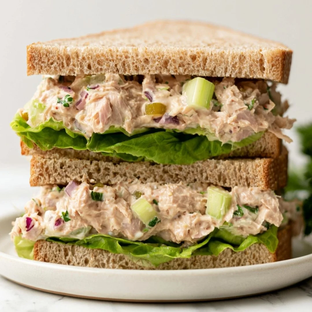 Bowl of easy tuna salad with vegetables for a quick and tasty meal option.